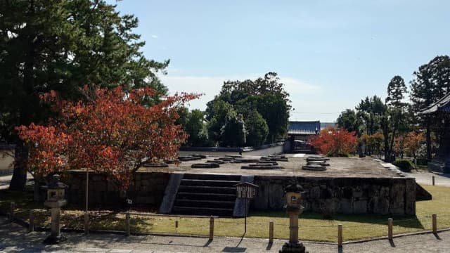 奈良県奈良市の西大寺境内