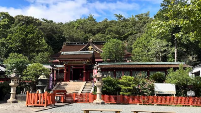 和歌山県和歌山市の和歌の浦(東照宮境内地)