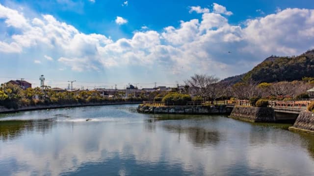 和歌山県和歌山市の和歌の浦(御手洗池公園)