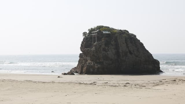 島根県出雲市の稲佐の浜