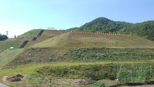 岡山県岡山市の造山古墳(1~6古墳)