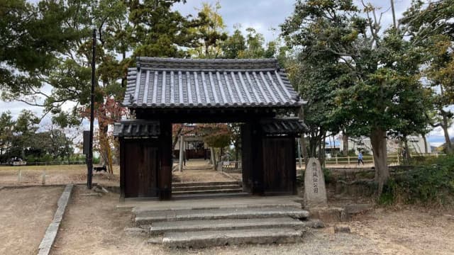 岡山県岡山市の撫川城跡(芝場城跡)