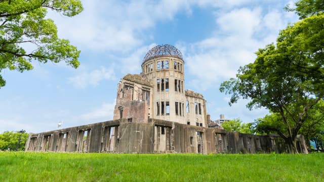 広島県広島市の原爆ドーム