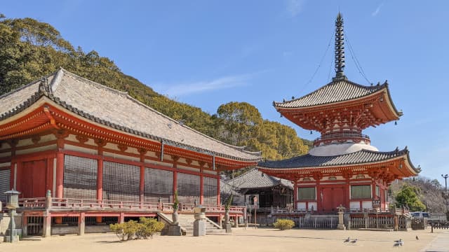 広島県尾道市の浄土寺庭園