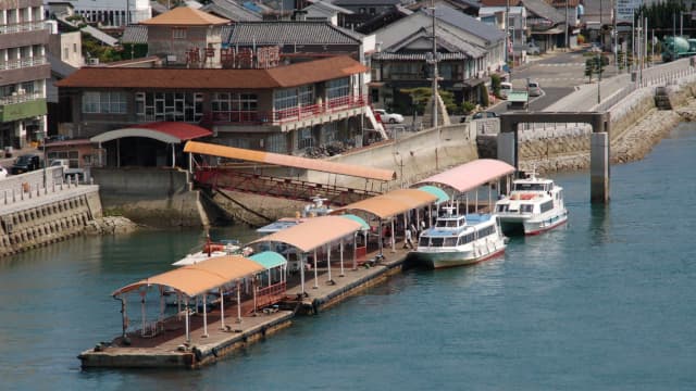 広島県尾道市の瀬戸田港