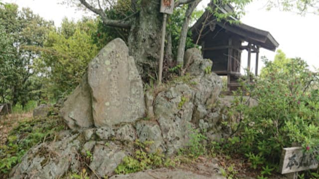 広島県尾道市の鷲尾山城跡