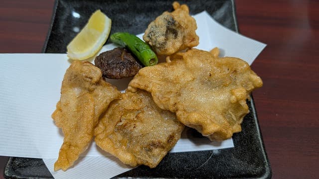 ふぐの唐揚げ