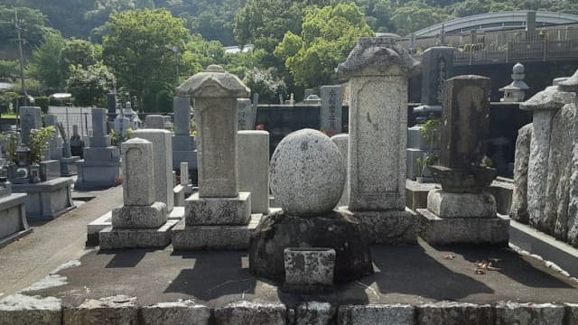 愛媛県松山市の青地林宗の墓