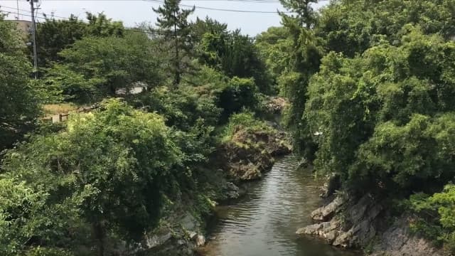 愛媛県松山市の岩堰