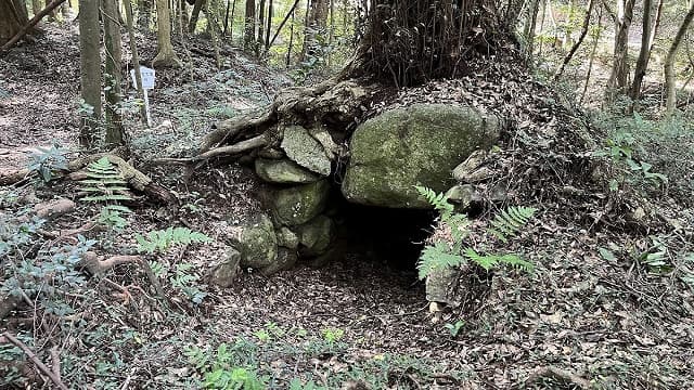 愛媛県今治市の多伎神社古墳群