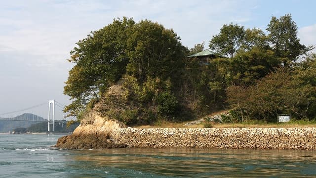 愛媛県今治市の能島城跡