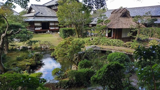 愛媛県新居浜市の旧広瀬氏庭園
