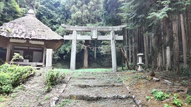 愛媛県西予市の三滝城跡