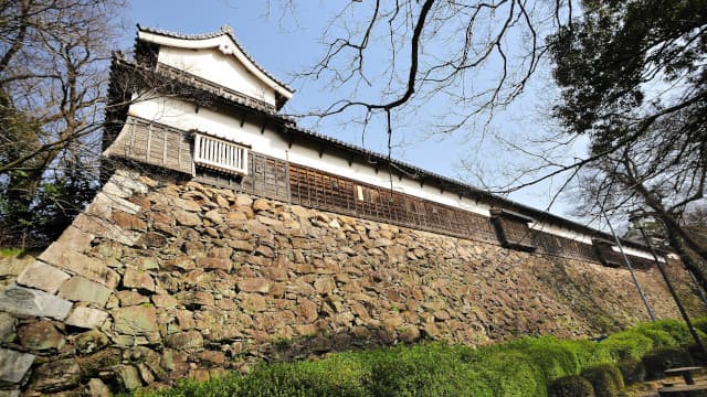 福岡県福岡市の福岡城跡