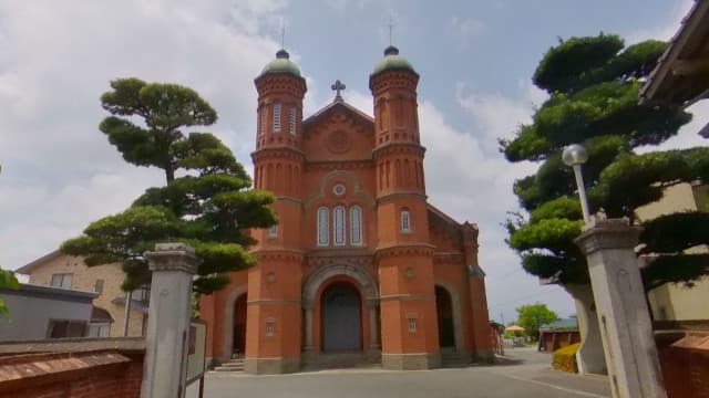 福岡県三井郡の今村天主堂