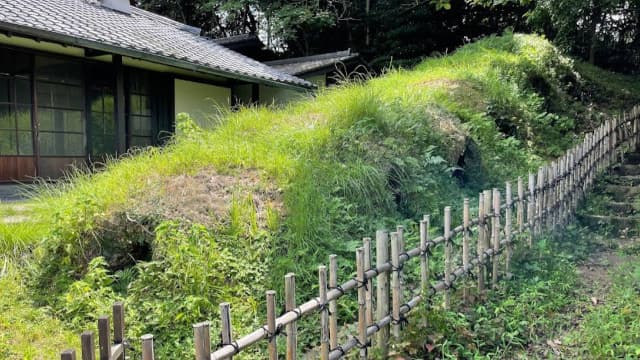 佐賀県多久市の肥前陶器窯跡