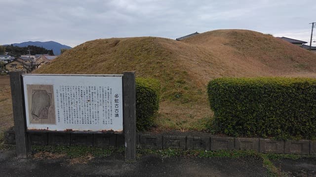 佐賀県武雄市の多蛇古古墳（１号墳）