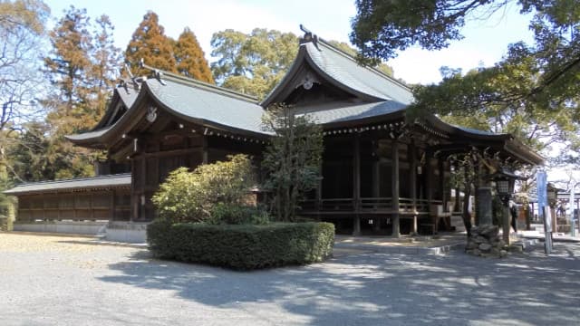 佐賀県三養基郡の千栗八幡宮