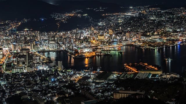 長崎県の長崎市街