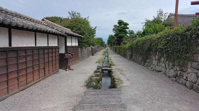 長崎県島原市の島原城下町