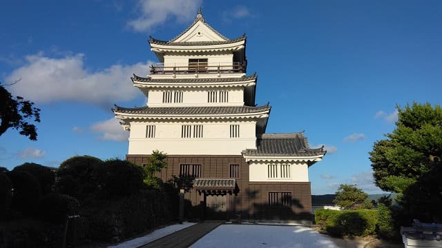 長崎県平戸市の平戸城