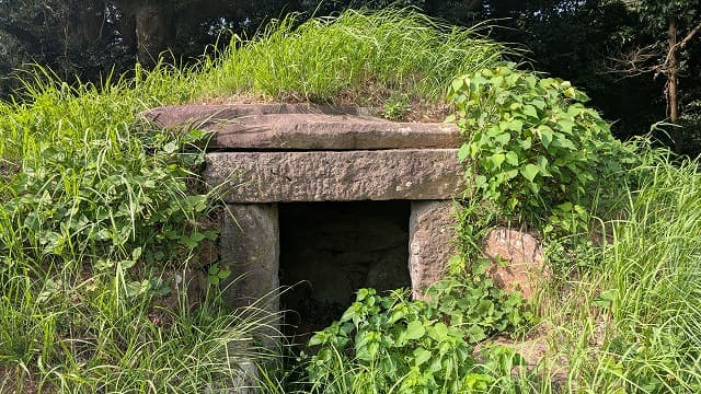 長崎県壱岐市のカジヤバ古墳