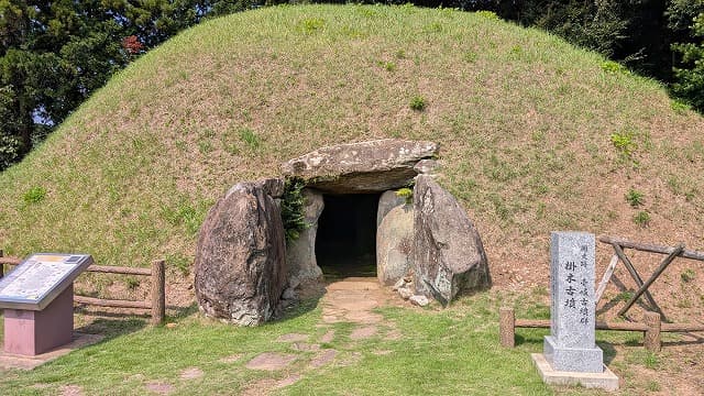長崎県壱岐市の壱岐古墳群(掛木古墳)
