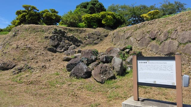 長崎県南島原市の原城跡