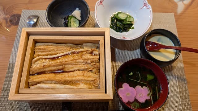 あなごのセイロ蒸し