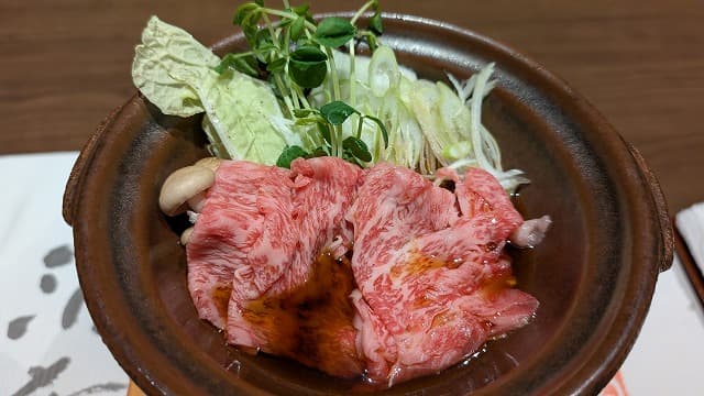 壱岐牛のすきやき
