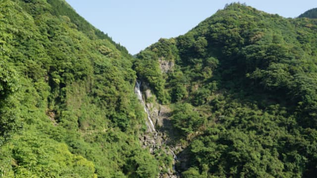 熊本県八代市の走リ水ノ瀧