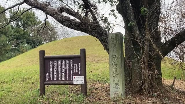 熊本県菊池市の袈裟尾高塚古墳