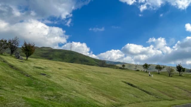 熊本県阿蘇郡の阿蘇の文化的景観（阿蘇外輪山西部の草原景観）