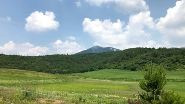 熊本県阿蘇郡の阿蘇の文化的景観（涌蓋山麓の草原景観）