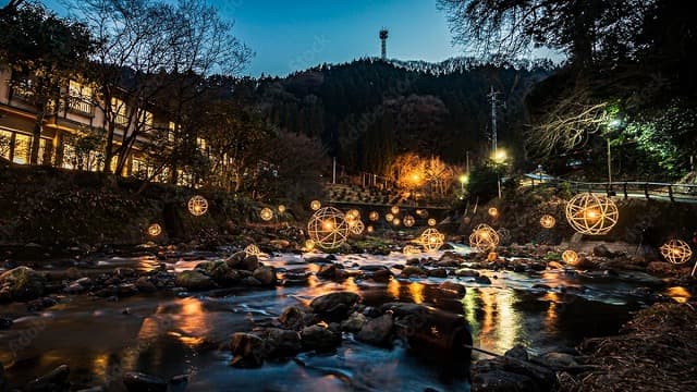 熊本県阿蘇郡の黒川温泉