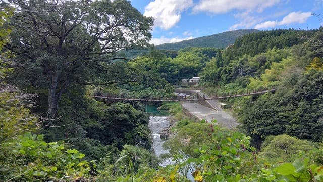 熊本県八代郡の立神峡