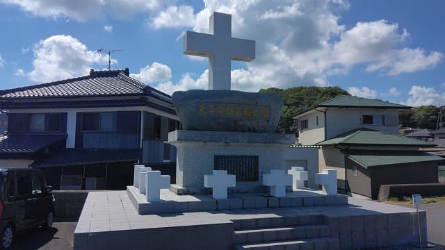 熊本県天草郡の天草四郎乗船之地