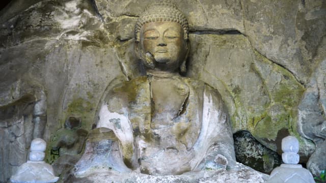 大分県の大分元町石仏