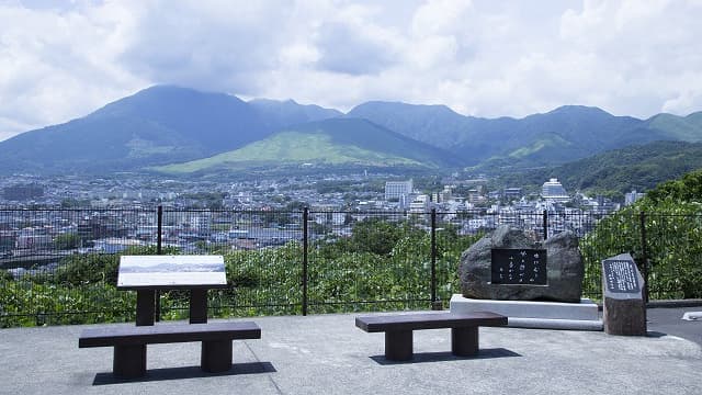 大分県別府市の湯けむり展望台