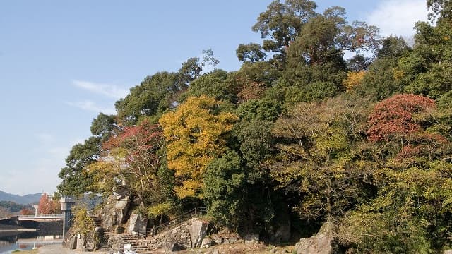 大分県日田市の亀山公園