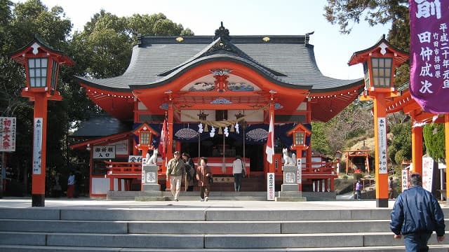 大分県竹田市の扇森稲荷神社