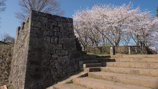 大分県竹田市の岡城跡