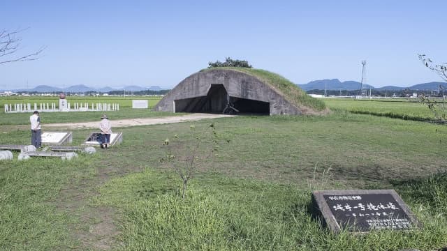 大分県宇佐市の城井一号掩体壕