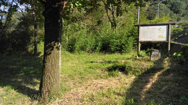 宮崎県の去川の関跡