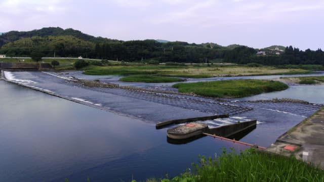 宮崎県延岡市の岩熊井堰