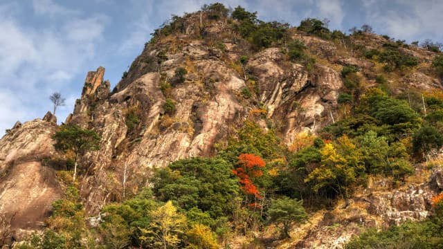 宮崎県の比叡山および矢筈岳