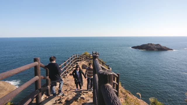 宮崎県日向市の馬の背