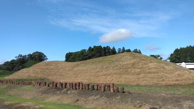 宮崎県西都市の新田原古墳群