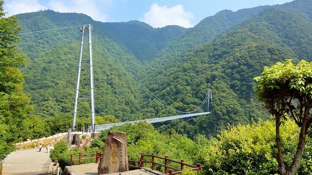 東諸県郡の照葉大吊橋