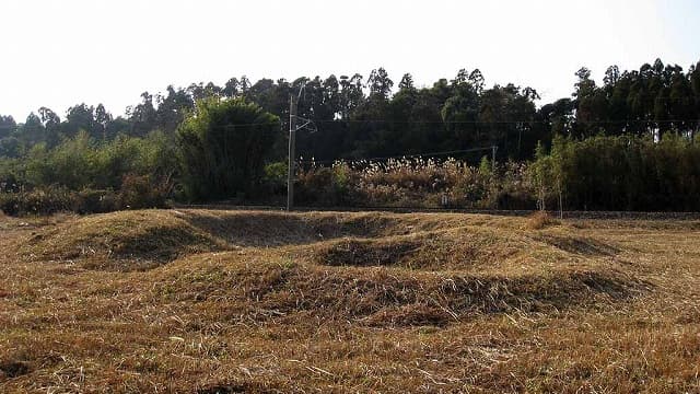 宮崎県児湯郡の旧藩都農牧駒追込場跡